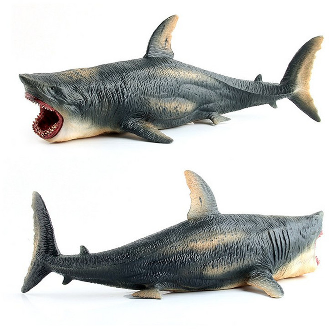 도다인몰 근육 대형 상어 메가로돈 피규어, 1개