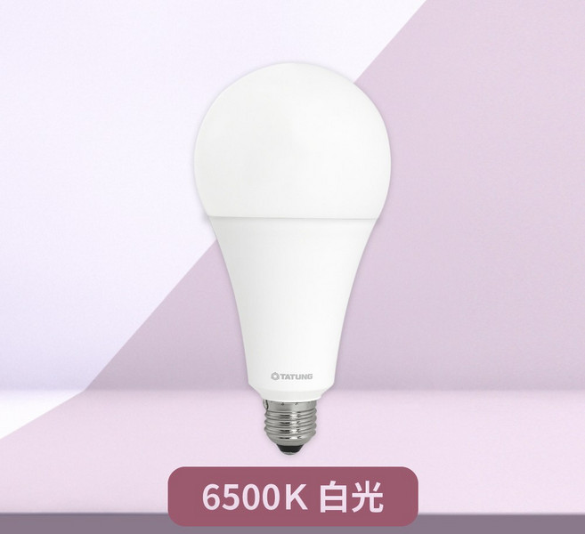 TATUNG LED燈泡 30W 6500K 白光 E27 100-240V, 1個