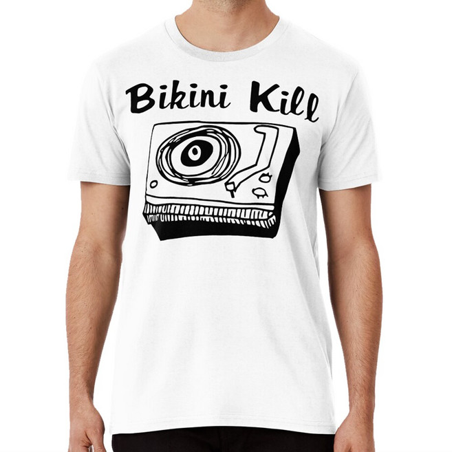 Bikini Kill Logo - Black 반팔티 riot grrrl riot girl kathleen hanna sleater kinney