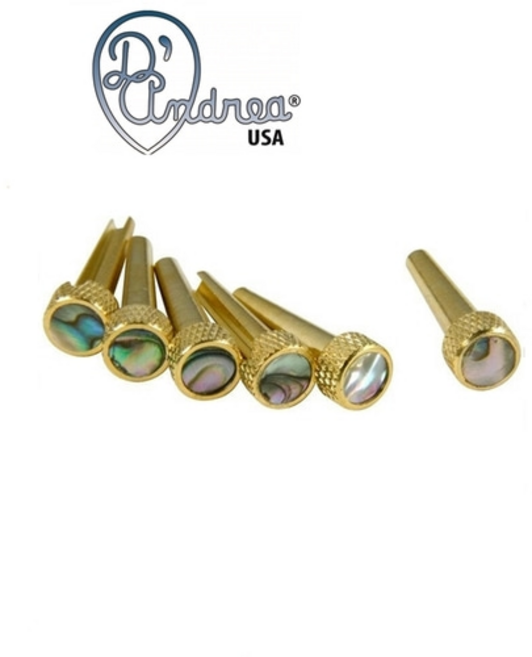 디안드레아 황동핀 브라스핀 톤핀 브릿지핀 [아발론자개] TP2A, 1개