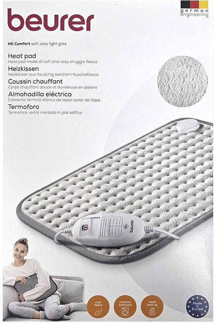 [코스트코]독일 보이로 전기 방석 - 허스키 다크 / NEW 22년 / 반짝세일 / 최고75도 안전시스템, 라이트그레이, 44x33cm