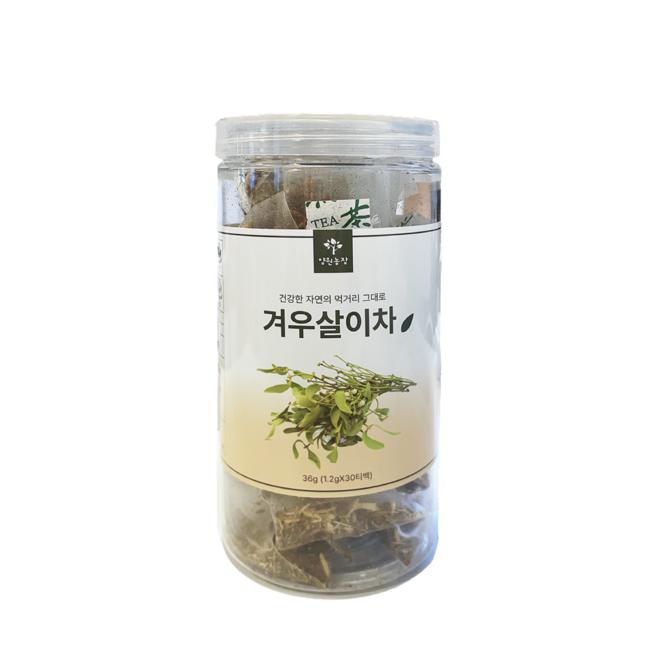 양원농장 실속 원형통 겨우살이차, 30개, 1개입, 1.2g