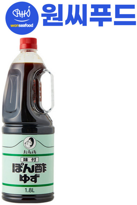 오타후쿠 아지쯔케폰즈 유자, 1.8L, 1개
