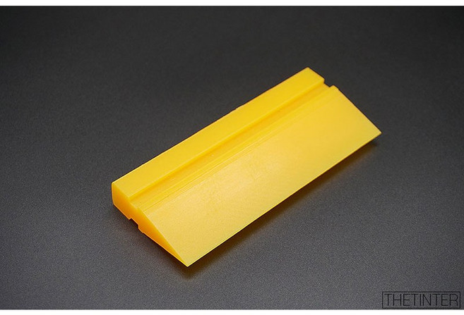 KTM 사각 옐로우 스퀴지 (12CM) 썬팅도구 용품 더틴터 틴팅공구, 1개