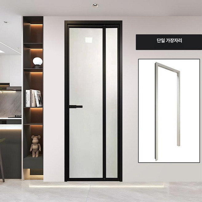 아티 세탁실터닝도어 터닝도어 세탁실문, 1개, 미터당 외부 단일 엣지