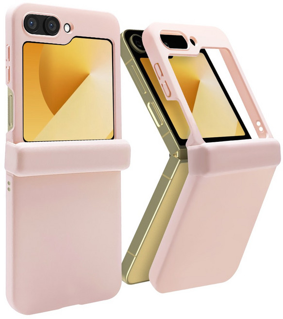 인트그로 풀커버 슬림 힌지보호 Z플립 휴대폰 케이스