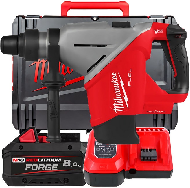 밀워키공식대리점 M18 FHACO745-801X 18V 충전 로타리 함마 드릴 앙카 해머 SDS-MAX 뿌레카 파괴함마 세트