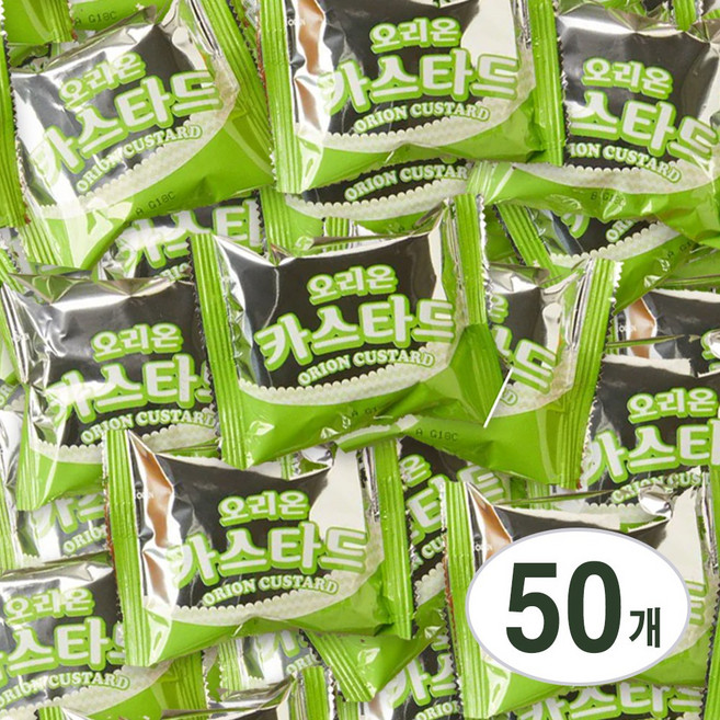 오리온 카스타드 개별포장 대용량 사무실 간식
