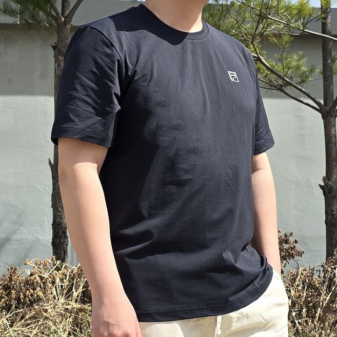 휠라 반팔티 로고 냉감 기능성 쿨 반팔 티셔츠 여름 운동 흡속 속건