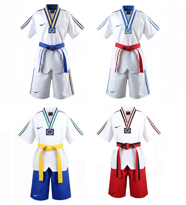 프로스펙스 반팔 태권도복 상하세트 아동 성인용도복
