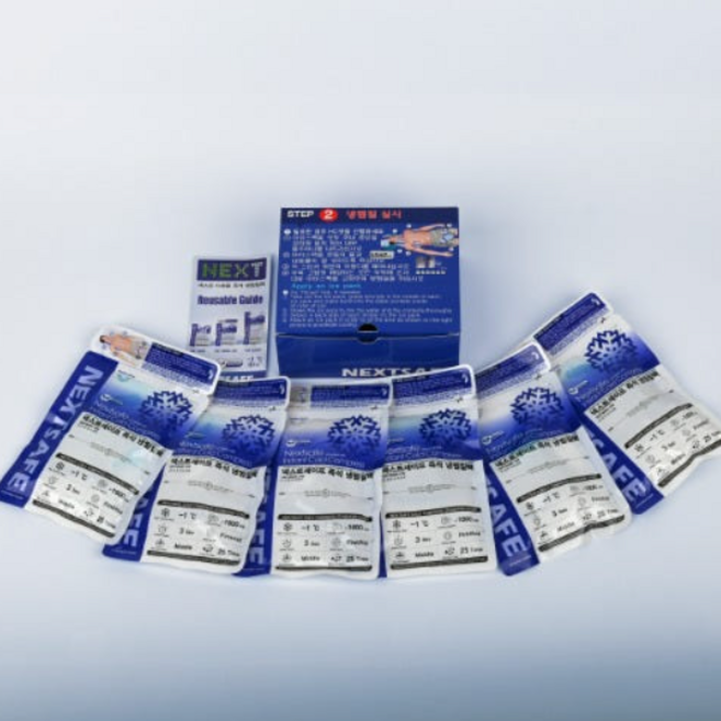 넥스트세이프 즉석 냉찜질팩 ISR 1600HW x 6p 순간 아이스팩, 6개