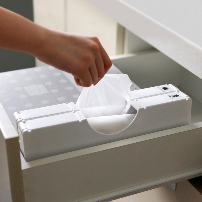 이세토 비닐봉지 정리함, 중, 1개