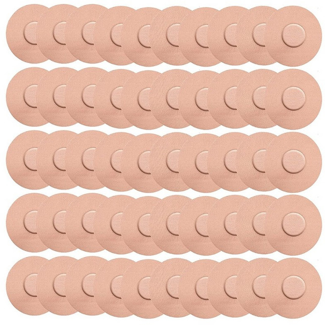 50 접착제 통기성 리브레 센서 패치 팩 땀 방지 테이프 보호기