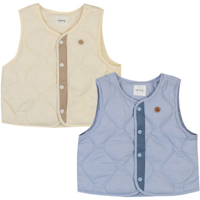 [아가방 조끼] 본 놀이방 남아 정장 고급스러운 편안한 (OD)구름경량다운조끼 T1