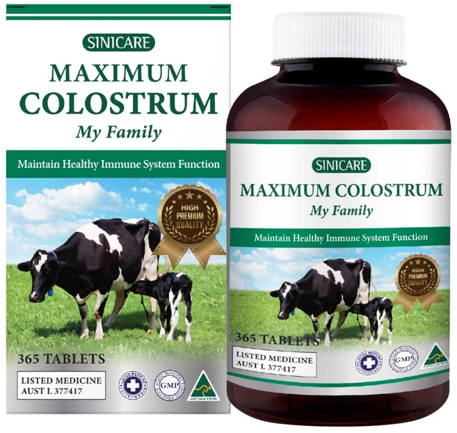 SINICARE Maximum colostrum 시니케어 맥시멈 콜로스트럼 초유 365정, 1개 - 쿠팡