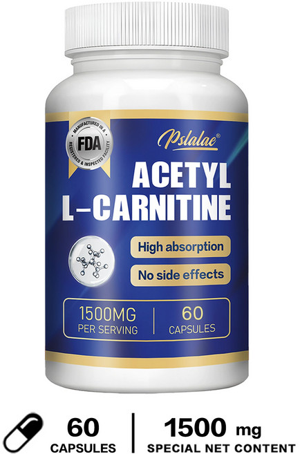 Pslalae Acetyl L-Carnitine 膠囊 高吸收 無副作用, 60組