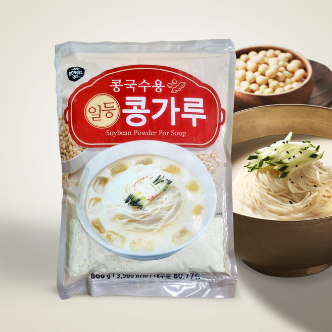 콩국수용 일등 콩가루, 800g, 8개