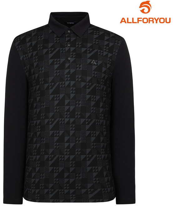 [올포유]남성 기하학프린트 카라 티셔츠 AMTYM7171-199