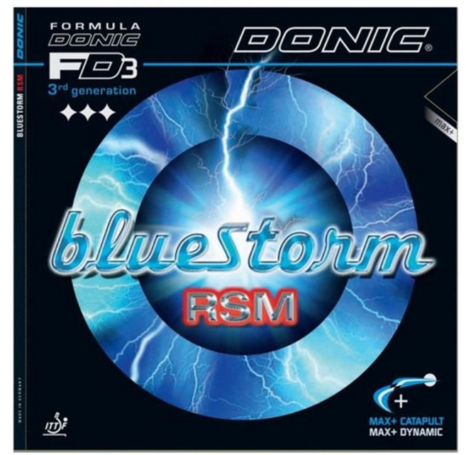 도닉 탁구러버 탁구채 라켓 탁구라바 블루스톰 RSM, 상세페이지 참조, 1개
