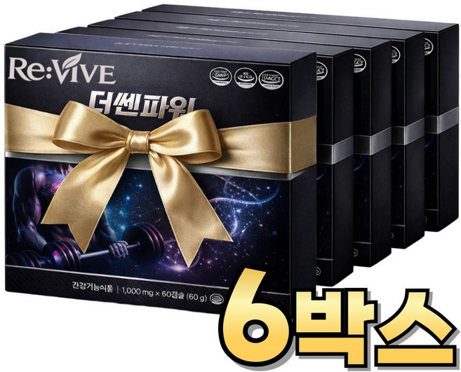 쏘팔메토 옥타코사놀 더쎈파워, 60정, 6개