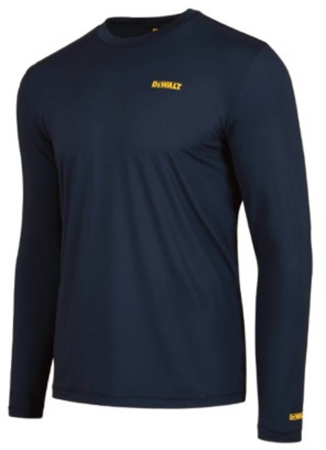 디월트여름 긴팔티 롬바드 네이비 DWC272-008 냉감 기능성 여름용 긴팔 라운드 티 자외선 차단