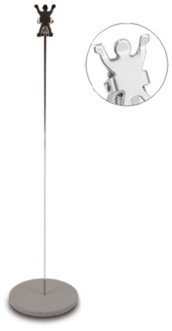 아카데미 기본 스틸 메모꽂이 특A형 20p, 낱개 5개