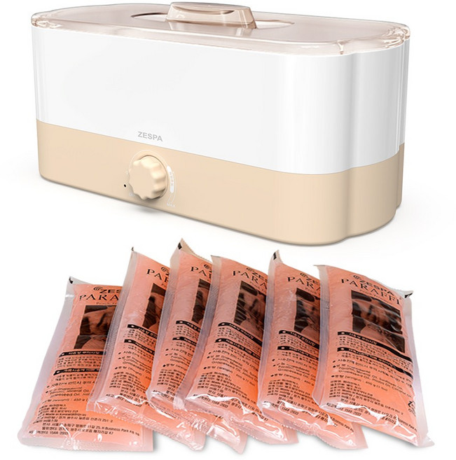 제스파 파라핀 손 가정용 파라핀 손발 보습 넉넉한사이즈 파라핀베스, 1개