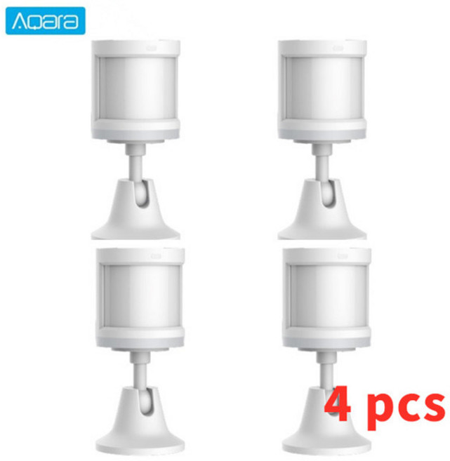 Aqara 모션 센서 스마트 인체 센서 ZigBee 운동 무선 연결 Xiaomi Mi Home Homekit 용 스마트 홈, 1)4pcs