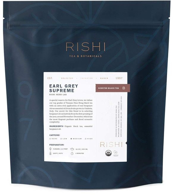 Rishi Tea 리쉬티 얼그레이 슈프림 453g, 1개, 1개입