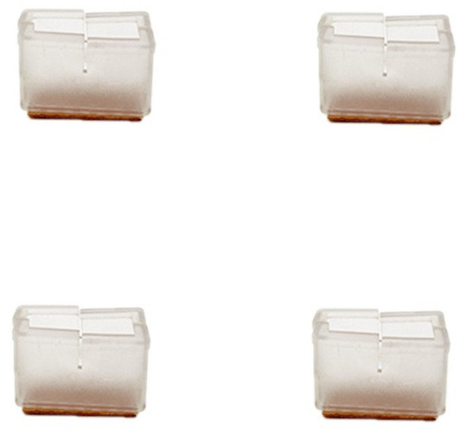 투명의자다리 소음방지 미끄럼방지 의자다리캡, 1세트