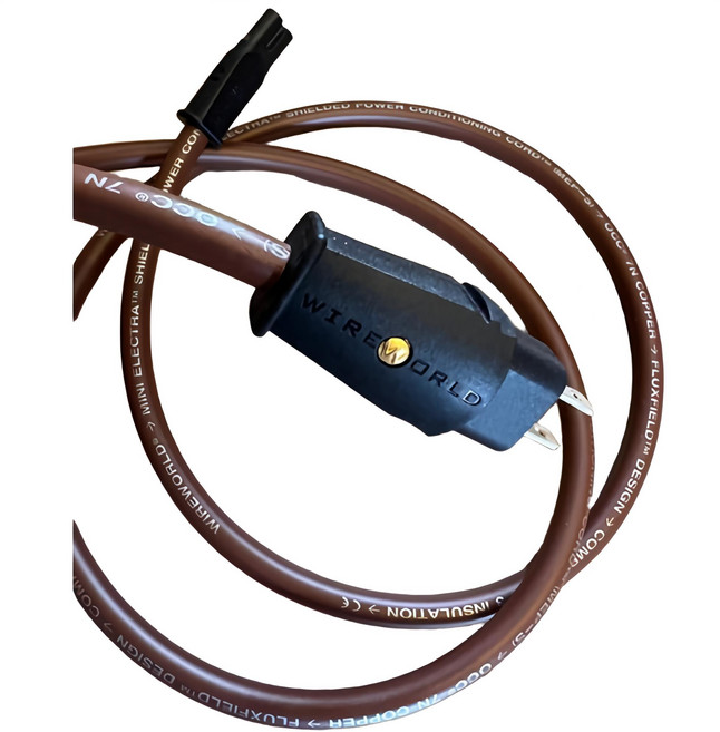 Wireworld Mini Electra Shielded 8字電源線 最新版, 1個, 1.5m