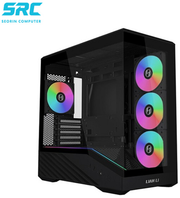 서린컴퓨터 7800X3D_RX 9070 XT 16GB_RAM 32GB_V100 ARGB MINI 블랙 조립PC