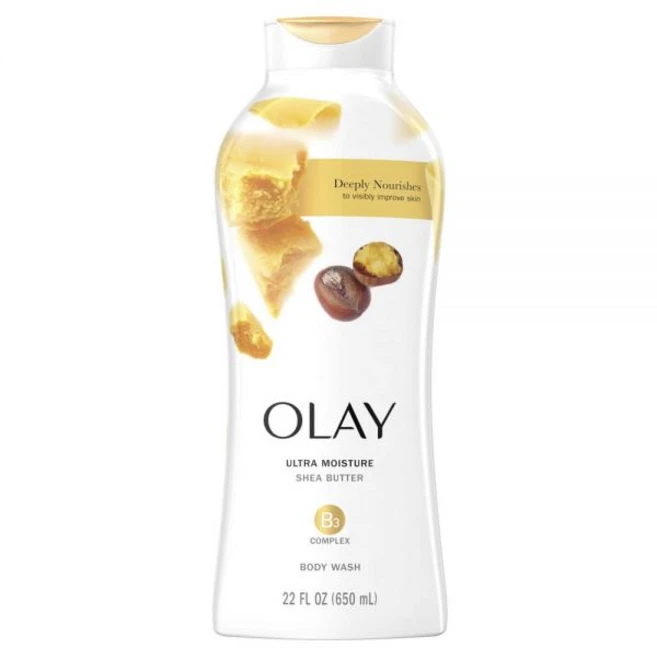 시어 버터를 사용한 올레이 울트라 모이스처 바디 워시 22온스, 1개, 650ml - 쿠팡