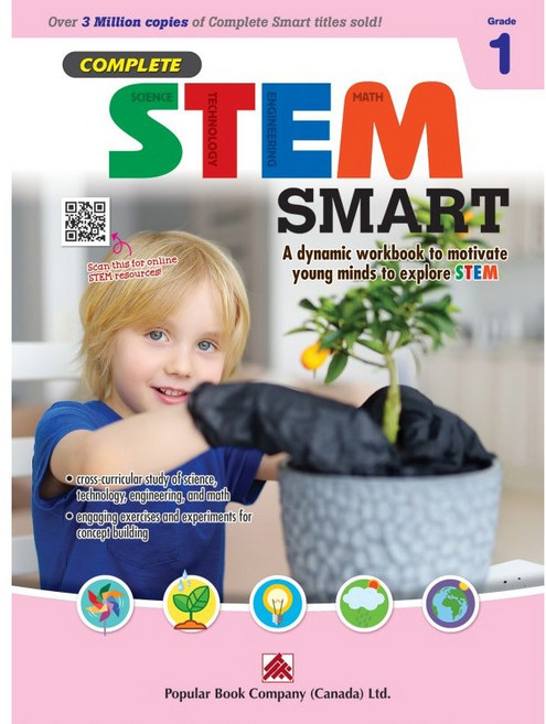 미국 캐나다 과학(고급과정) Complete STEM Smart 6학년, 1학년