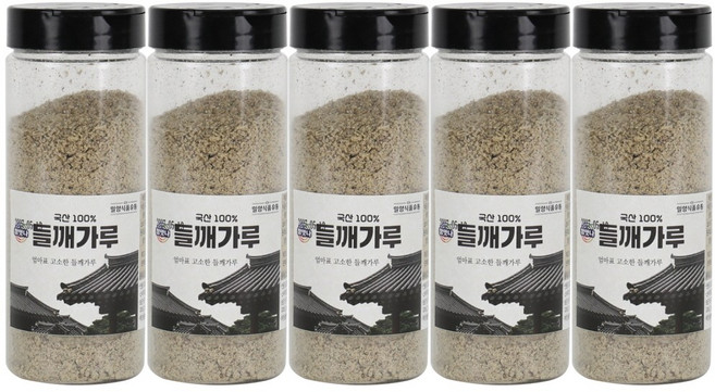 국산 들깨가루 햇들깨 거피 기피 탈피, 250g, 5개
