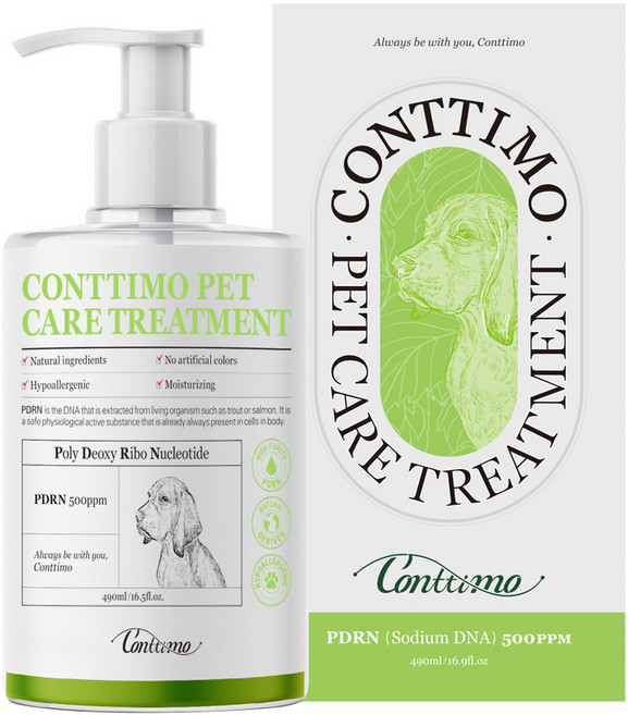 꼰띠모 펫케어 트리트먼트 490ml, 1개