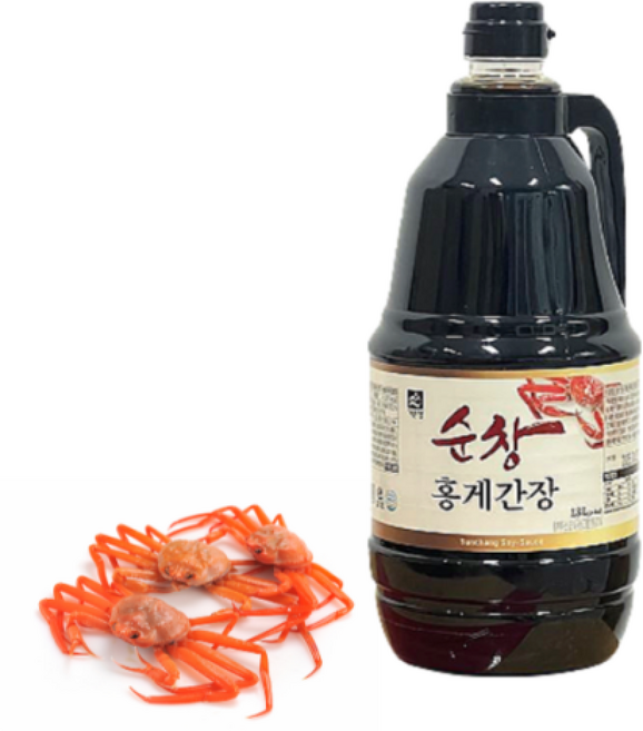 기픈샘 순창 홍게간장 홍게맛장 어간장, 1개, 1.8L