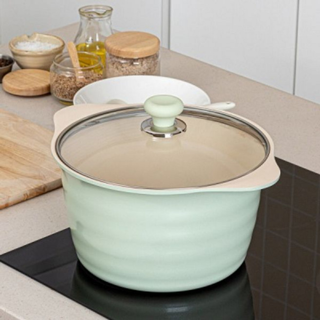 오슬로 인덕션 겸용 세라믹 민트 곰솥 냄비 26cm, 냄비/프라이팬 사이즈