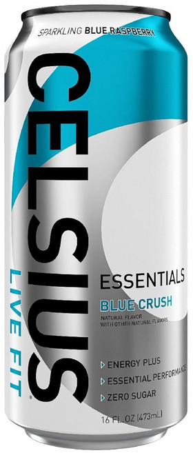 셀시우스 에센셜 블루 크러시 16온스, 1개, 473ml
