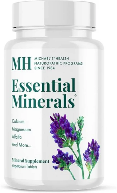 MICHAEL'S Health Naturopathic Programs Essential Minerals - 240 Vegetarian Tablets - Supports Nerv, 1 Count (Pack of 1), 1개, 240정 - 쿠팡