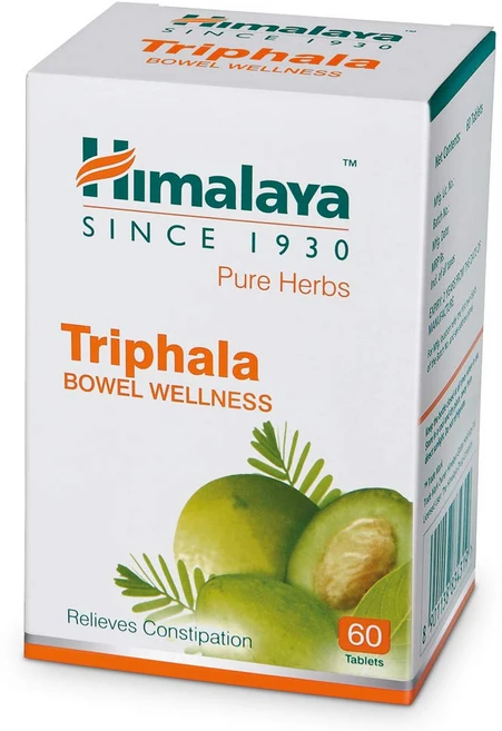 Himalaya Wellness Triphala 장 건강 |변비 완화| - 60정 (2팩) - 쿠팡