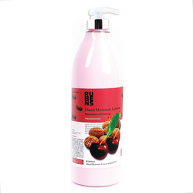 루벤스 블랙체리 바디로션 핸드크림 1000ml, 1개, 1L