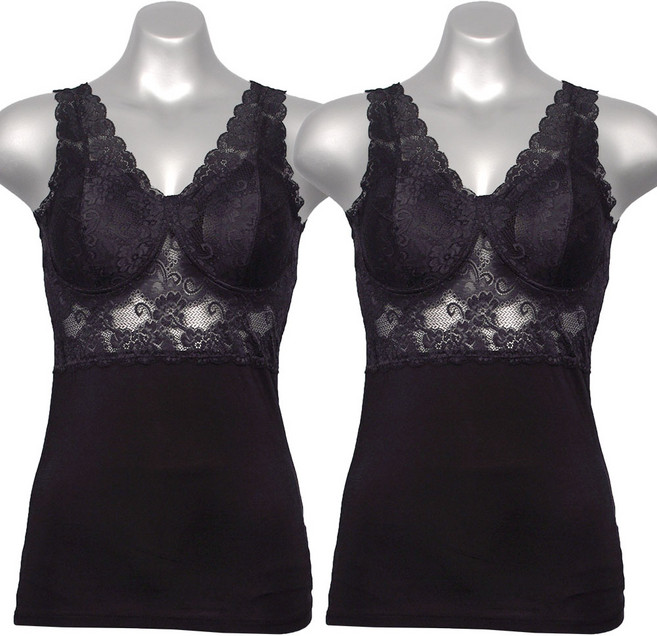 슈라네 국내산 여성용 여성인견브라런닝 여자인견브라런닝 레이스 인견 쿨 브라런닝 2P