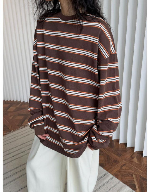 언니네산지직송 염정아티셔츠 스트라이프티셔츠 12