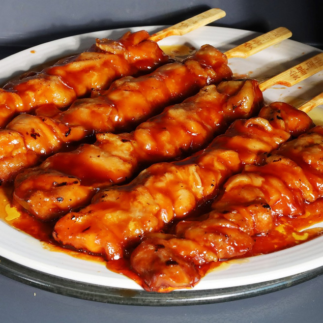 5분완성 달달매콤 숯불구이 닭꼬치 (매콤한맛 / 5꼬치입) 참숯구이, 뉴참숯구이 닭꼬치(매운맛) 1팩, 475g, 1개