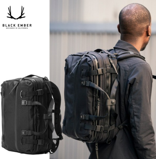 블랙엠버 FORGE 30 / FORGE 40 확장형 멀티백팩 30L 40L / 포지30 포지40 3WAY 노트북 서류가방 유럽여행 도난방지 학생 직장인 트래블 백팩 여행배낭