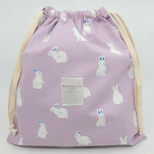 실내화 주머니 가방 신발 주머니 방수 여벌옷 유아 어린이집 유치원 키즈 보조가방 에코백