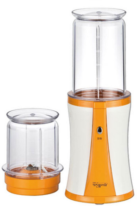 국산/키친플라워/KF-HM600/믹서기/미니믹서기/분쇄기/중용기500ml/소용기300ml/국산믹서기/소형믹서기