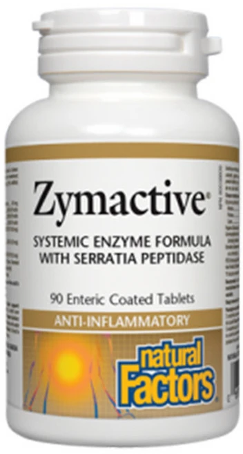 [내추럴팩터스] 자이맥티브 90정 (Natural Factors Zymactive), 1개 - 쿠팡