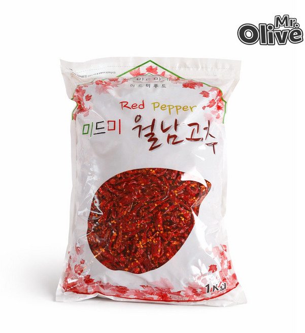베트남 레드페퍼 건고추 1kg (월남고추), 1
